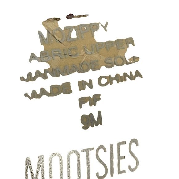 Mootsies Tootsies Collection Women Size 9 High 2" Heel Shoes Silver Open Toe - Picture 10 of 12